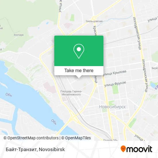 Байт-Транзит map