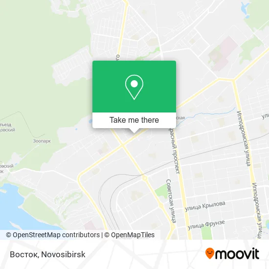 Восток map