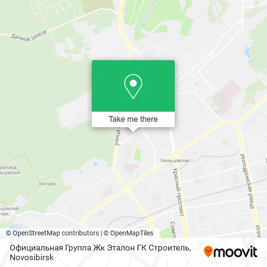 Официальная Группа Жк Эталон ГК Строитель map