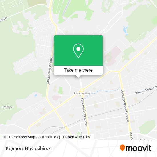 Кедрон map