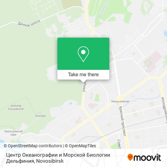 Центр Океанографии и Морской Биологии Дельфиния map