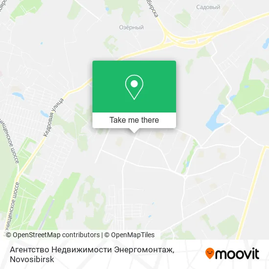 Агентство Недвижимости Энергомонтаж map