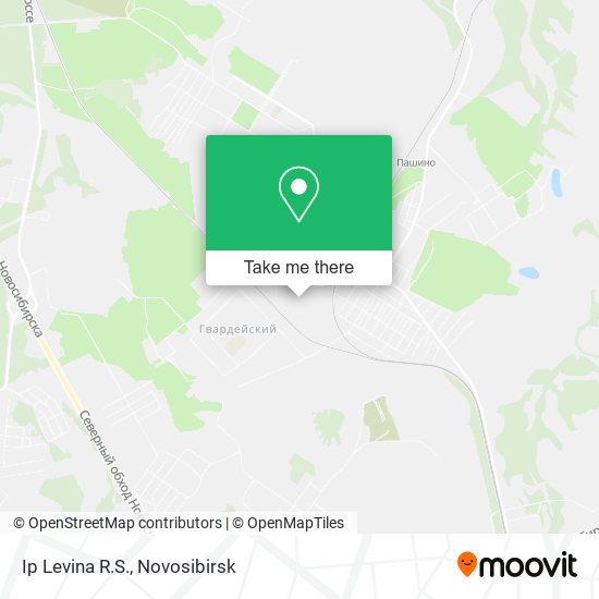 Ip Levina R.S. map