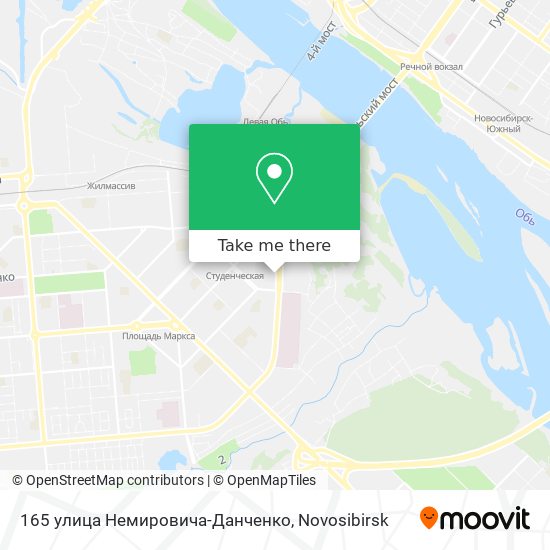 165 улица Немировича-Данченко map