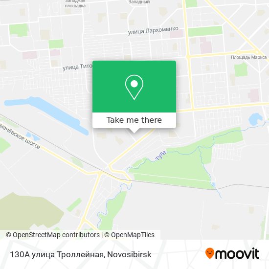 130А улица Троллейная map