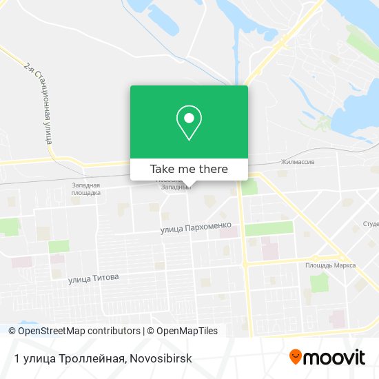 1 улица Троллейная map
