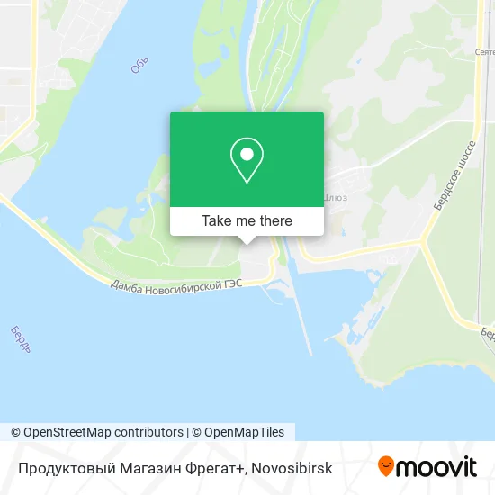 Продуктовый Магазин Фрегат+ map