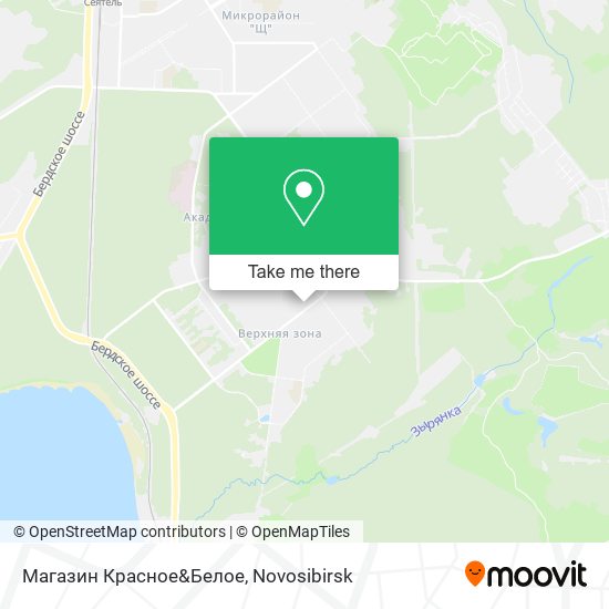 Магазин Красное&Белое map