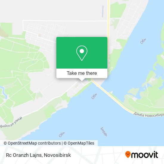Rc Oranzh Lajns map
