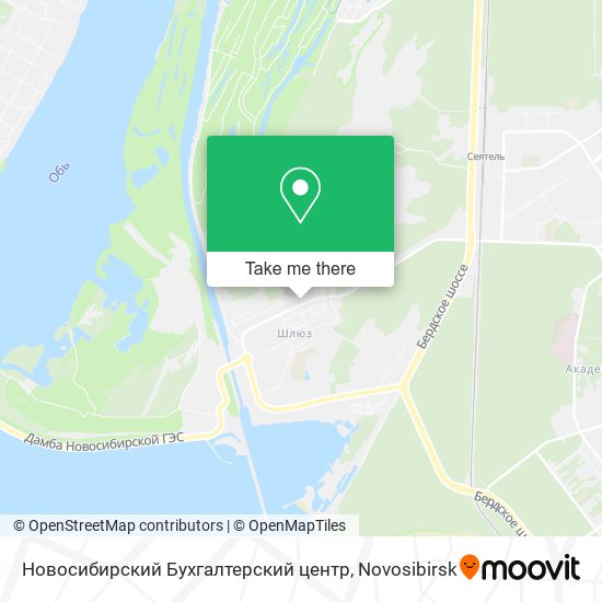 Новосибирский Бухгалтерский центр map