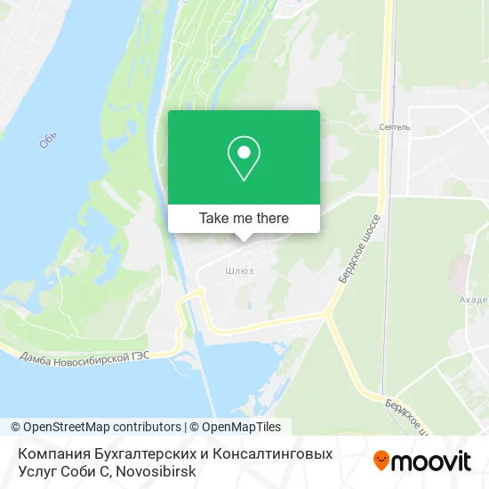 Компания Бухгалтерских и Консалтинговых Услуг Соби С map