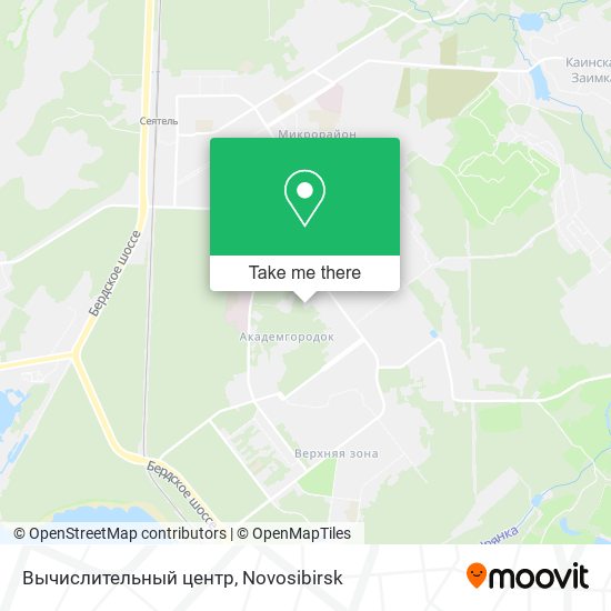 Вычислительный центр map
