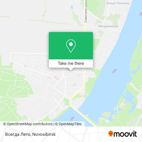 Всегда Лето map
