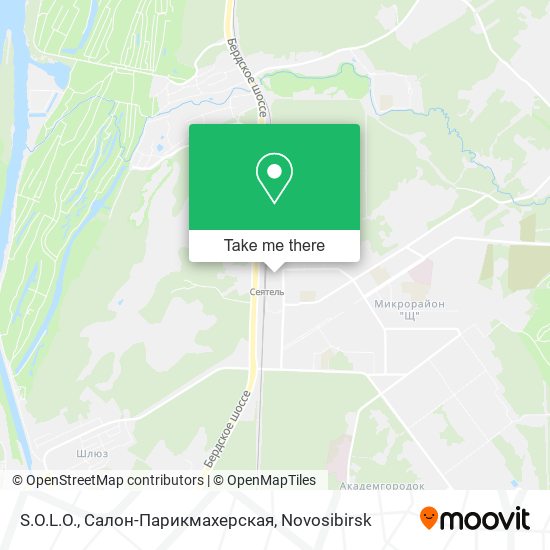S.O.L.O., Салон-Парикмахерская map