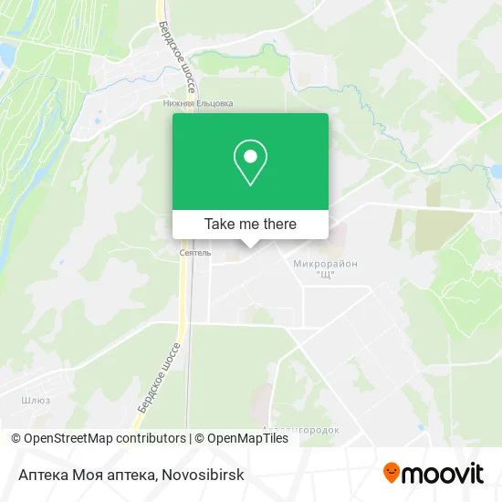 Аптека Моя аптека map