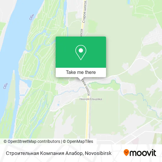 Строительная Компания Алабор map