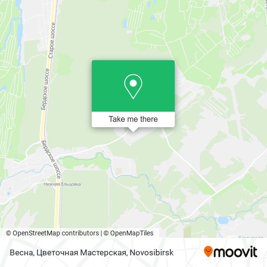 Весна, Цветочная Мастерская map