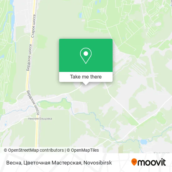 Весна, Цветочная Мастерская map