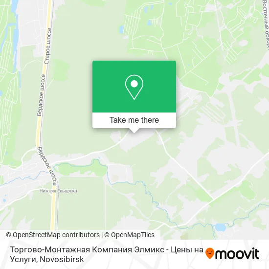 Торгово-Монтажная Компания Элмикс - Цены на Услуги map