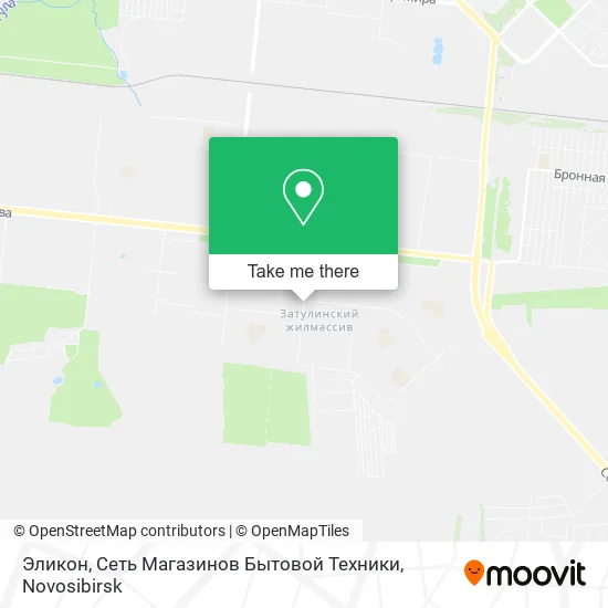 Эликон, Сеть Магазинов Бытовой Техники map