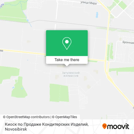 Киоск по Продаже Кондитерских Изделий map