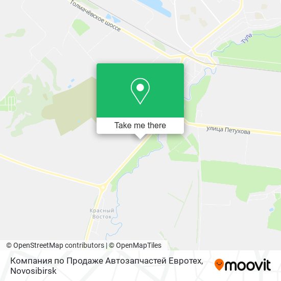 Компания по Продаже Автозапчастей Евротех map