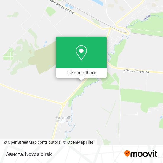 Ависта map