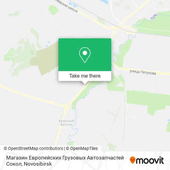 Магазин Европейских Грузовых Автозапчастей Сокол map