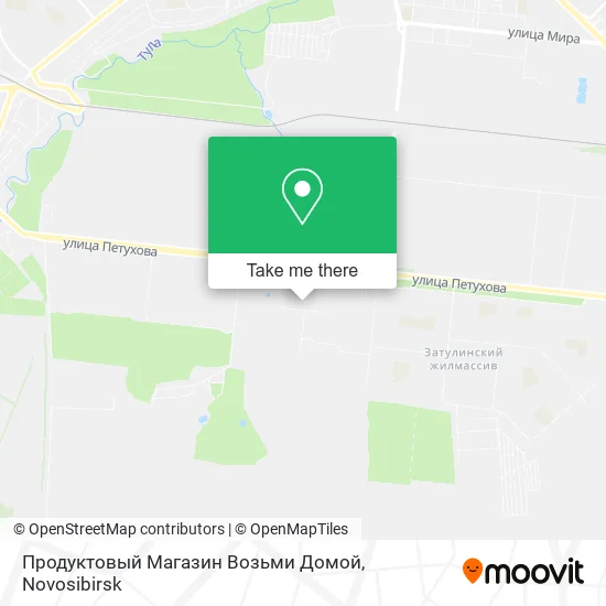 Продуктовый Магазин Возьми Домой map