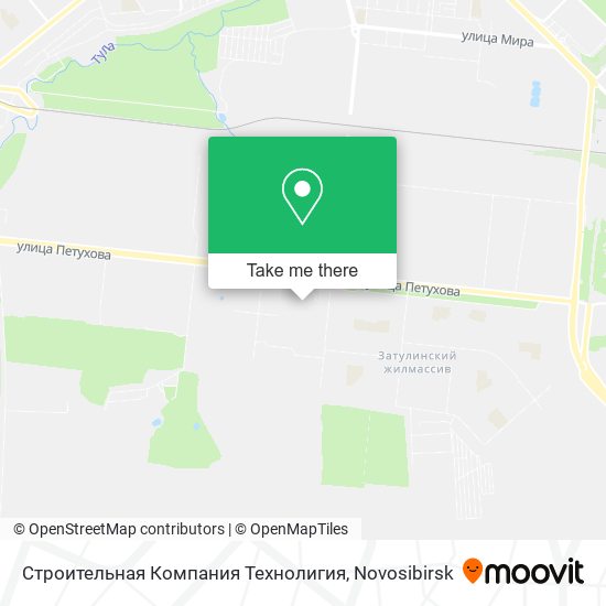 Строительная Компания Технолигия map