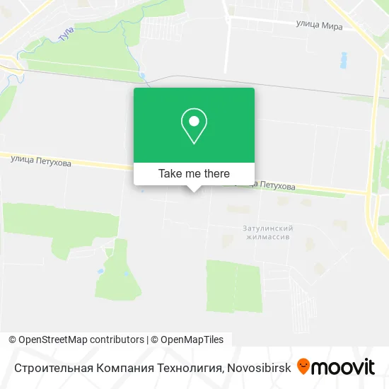 Строительная Компания Технолигия map