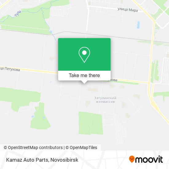 Kamaz Auto Parts map