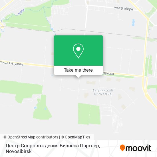 Центр Сопровождения Бизнеса Партнер map