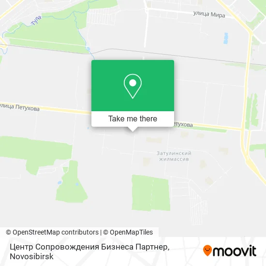 Центр Сопровождения Бизнеса Партнер map