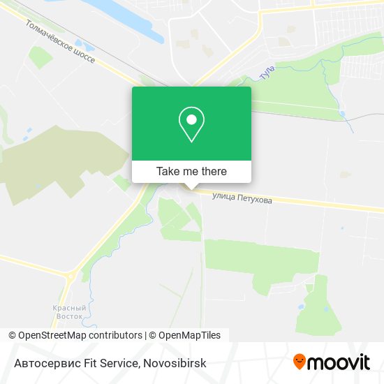 Автосервис Fit Service map