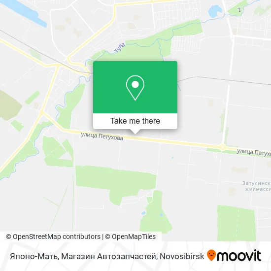 Японо-Мать, Магазин Автозапчастей map