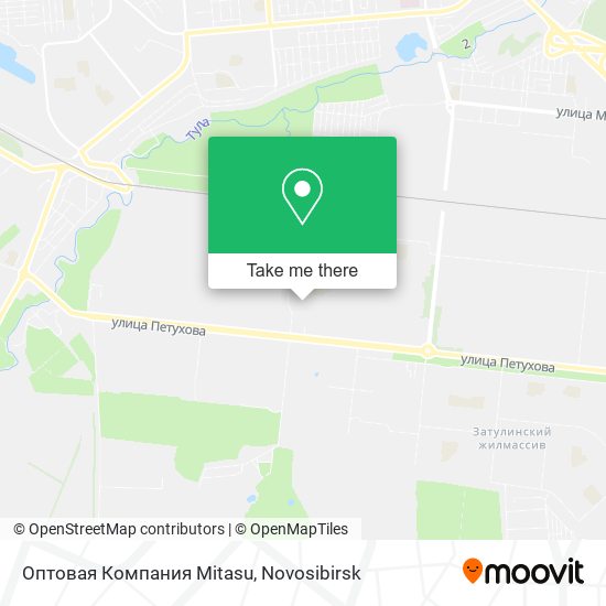Оптовая Компания Mitasu map