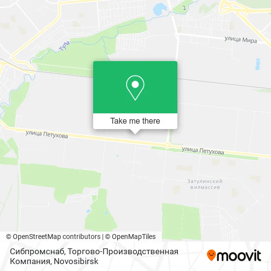 Сибпромснаб, Торгово-Производственная Компания map