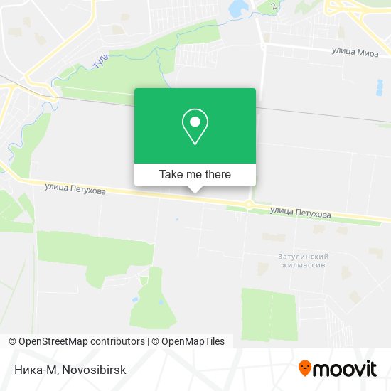 Ника-М map