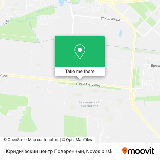 Юридический центр Поверенный map