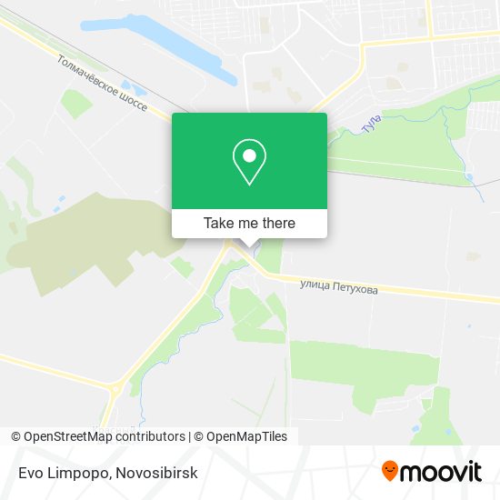 Evo Limpopo map