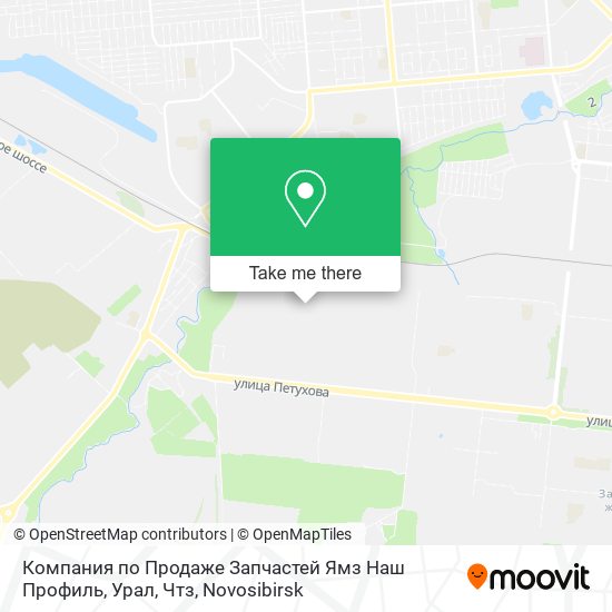 Компания по Продаже Запчастей Ямз Наш Профиль, Урал, Чтз map