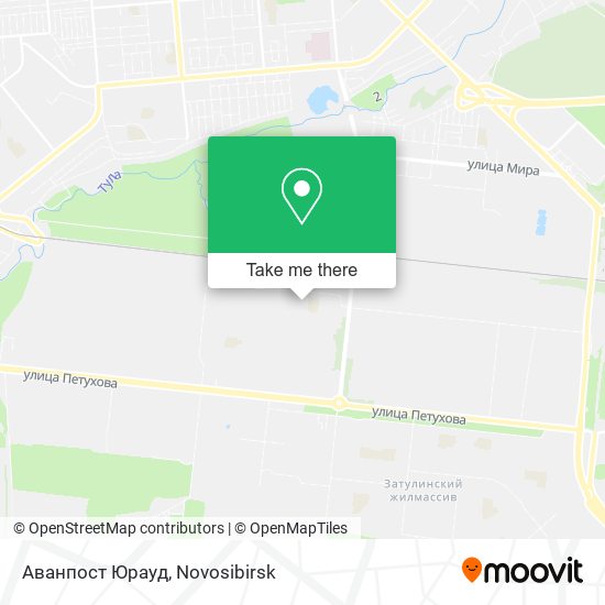 Аванпост Юрауд map