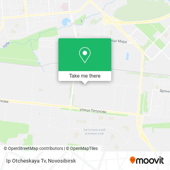 Ip Otcheskaya Tv map