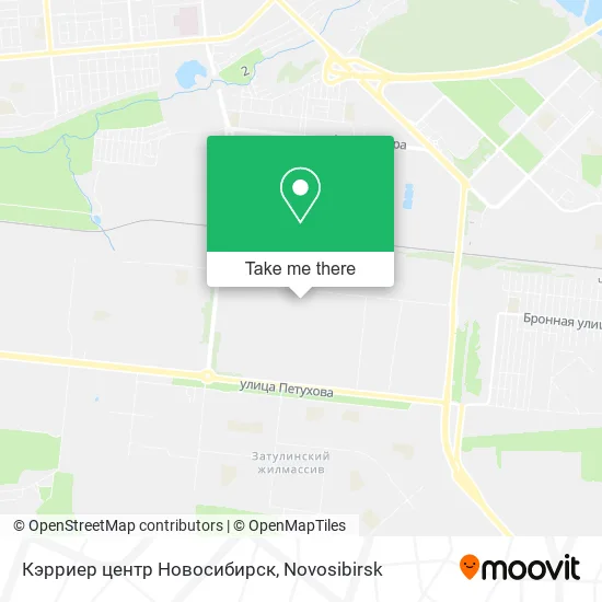 Кэрриер центр Новосибирск map
