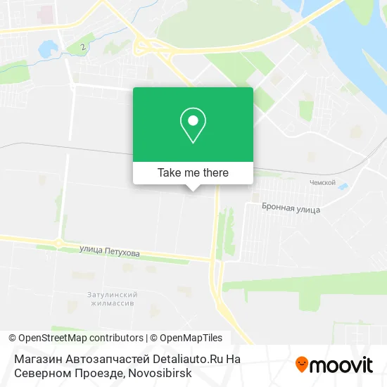 Магазин Автозапчастей Detaliauto.Ru На Северном Проезде map