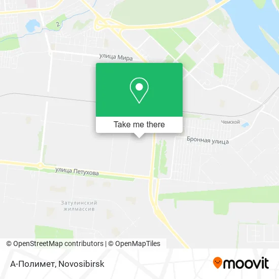 А-Полимет map