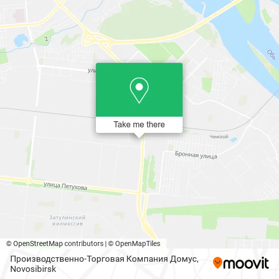 Производственно-Торговая Компания Домус map