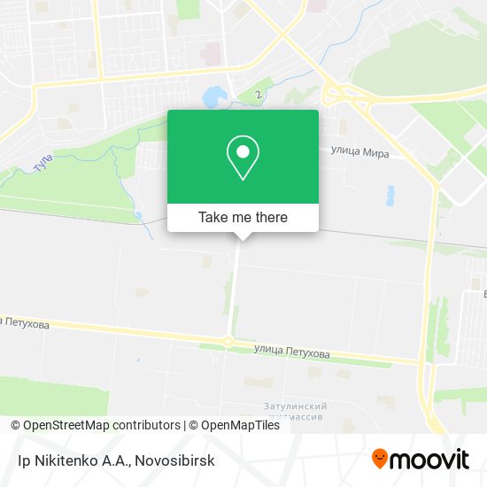 Ip Nikitenko A.A. map