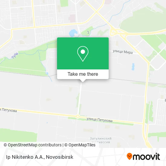 Ip Nikitenko A.A. map
